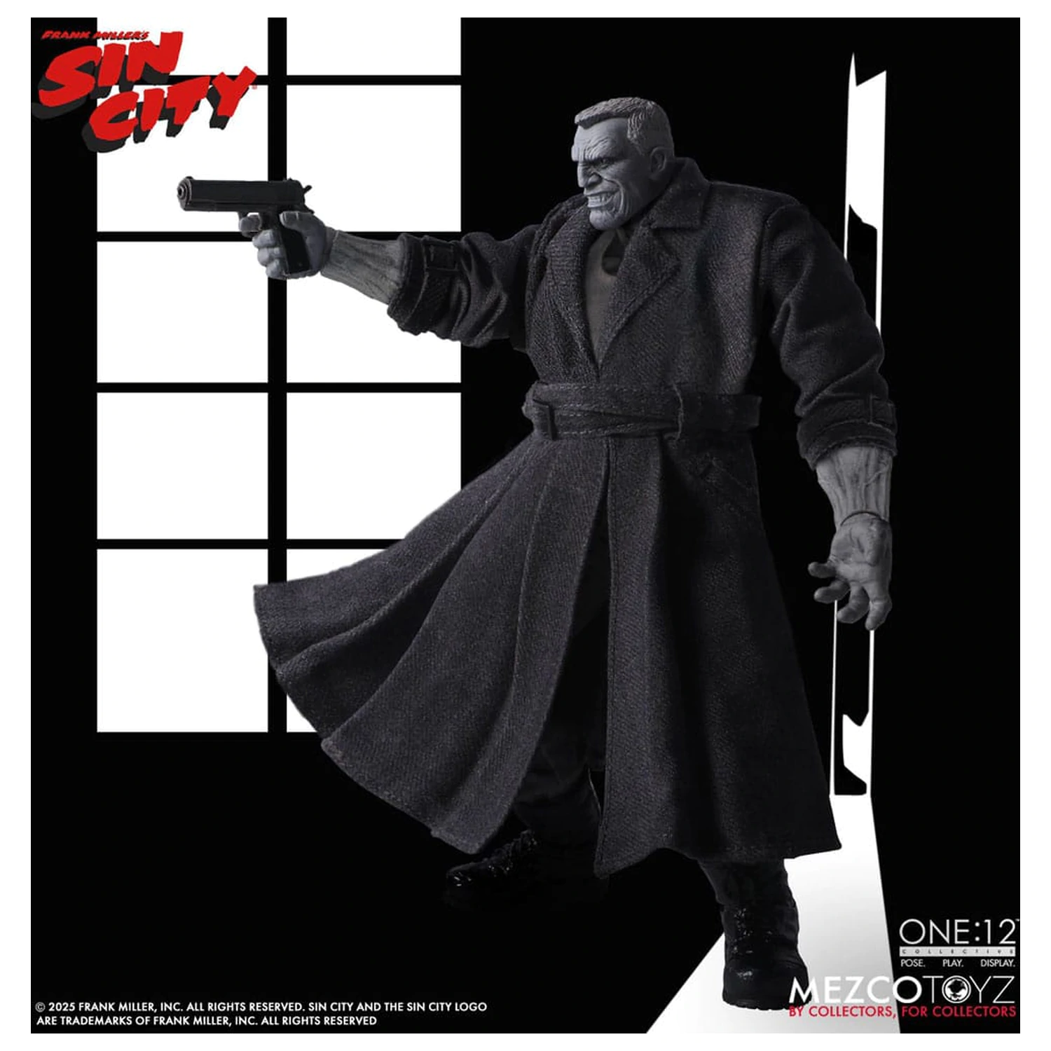 Sin City 1/12 Marv akciófigura 17 cm termékfotó