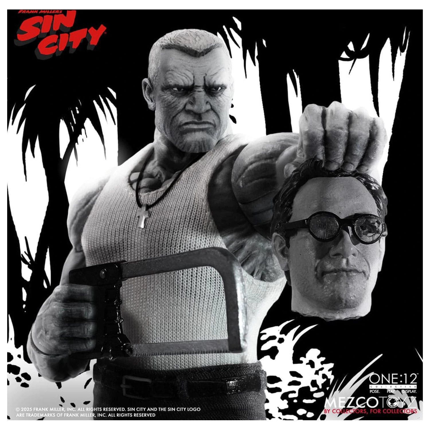Sin City 1/12 Marv akciófigura 17 cm termékfotó