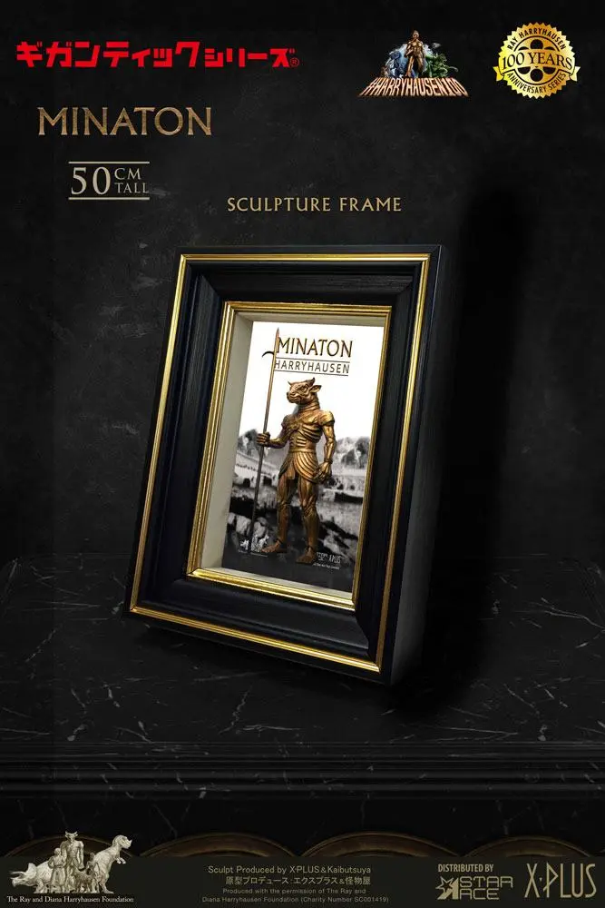 Sinbad and the Eye of the Tiger Statue Ray Harryhausens Minaton Sculpture Photo Frame Version szobor figura 10 cm termékfotó