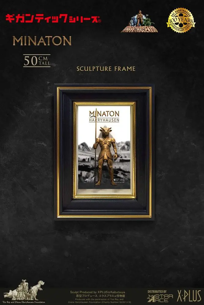 Sinbad and the Eye of the Tiger Statue Ray Harryhausens Minaton Sculpture Photo Frame Version szobor figura 10 cm termékfotó