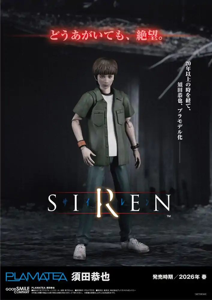 Siren Plamatea Kyoya Suda Műanyag modell készlet 15 cm   termékfotó