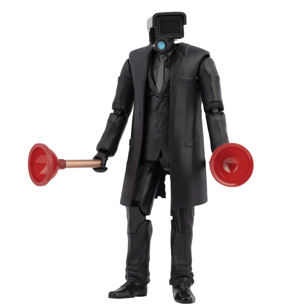 Skibidi Toilet Dark Plungerman figura 16cm termékfotó
