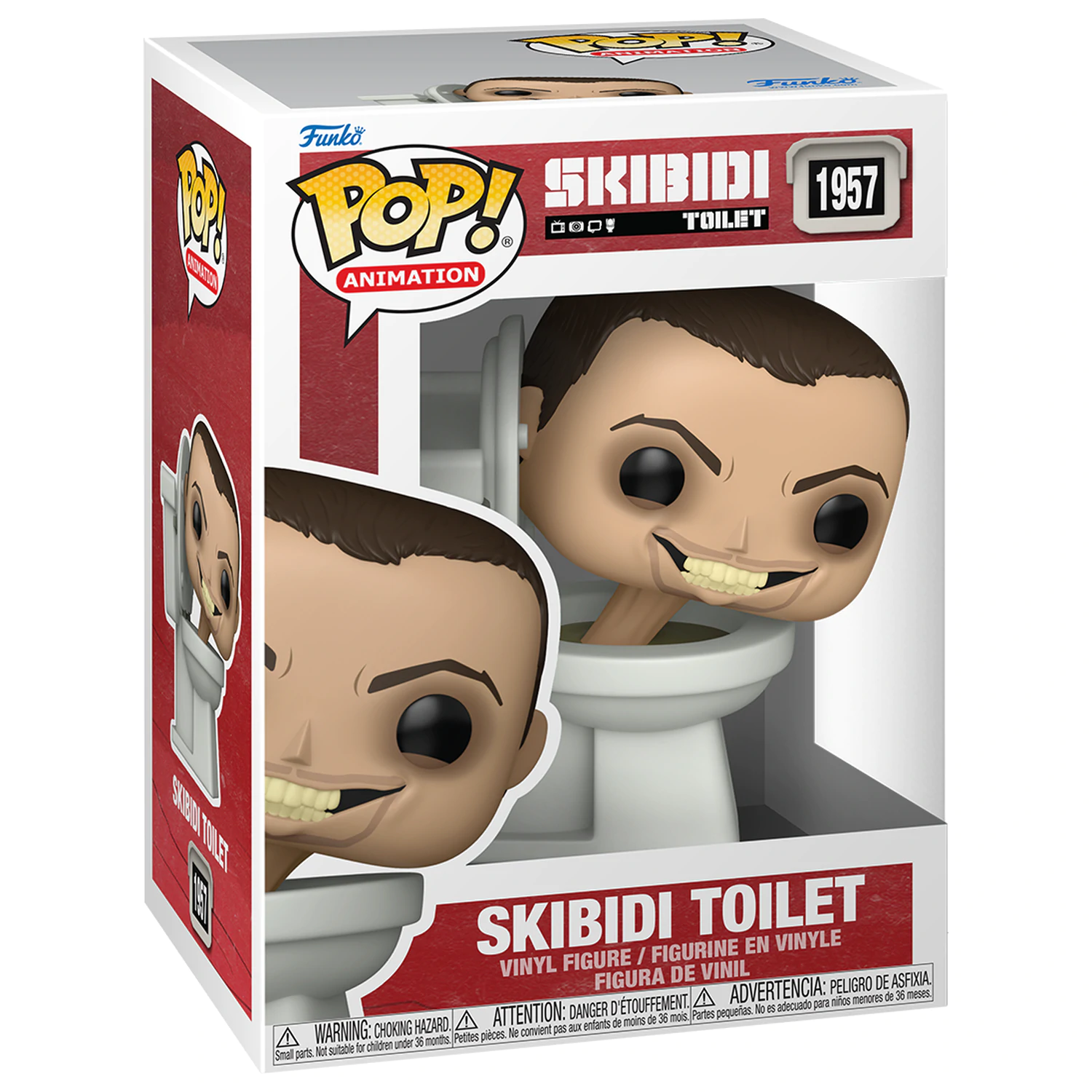 Skibidi Toilet Funko POP! Vinyl figura Skibidi Toilet 9 cm termékfotó