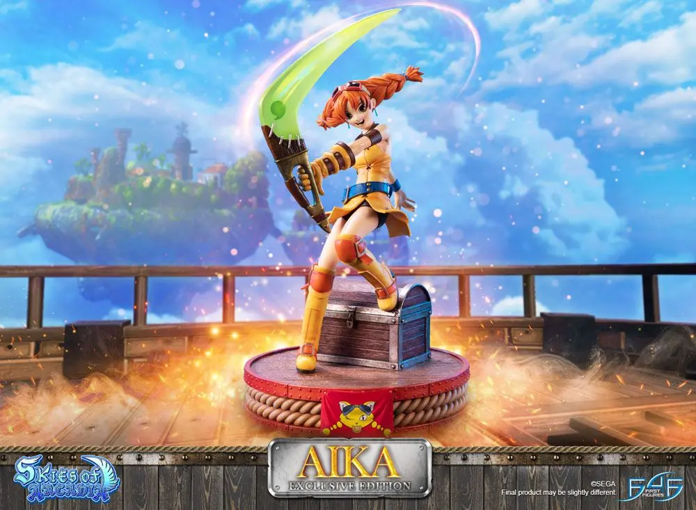 Skies of Arcadia  Aika szobor figura 38 cm termékfotó