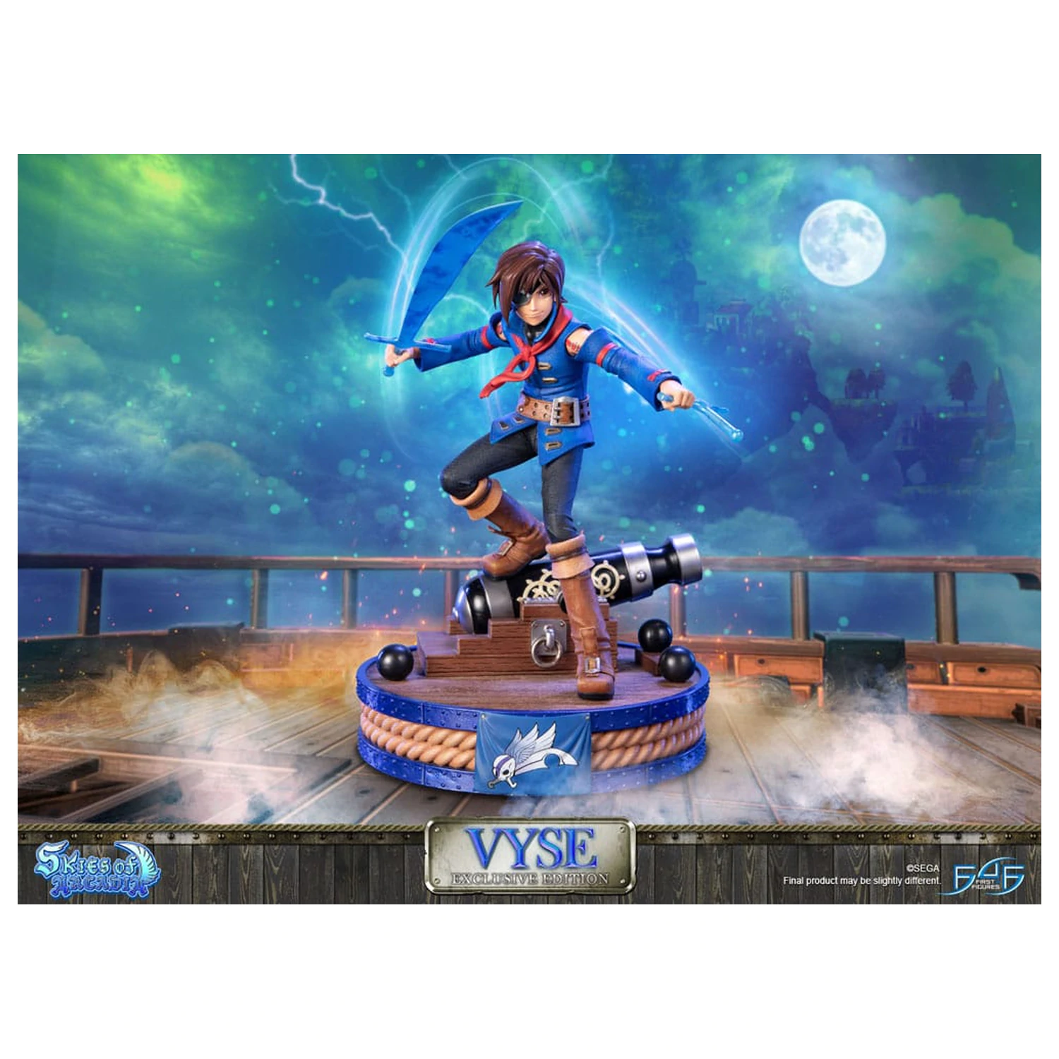 Skies of Arcadia szobor figura Vyse Exkluzív Edition 31 cm termékfotó