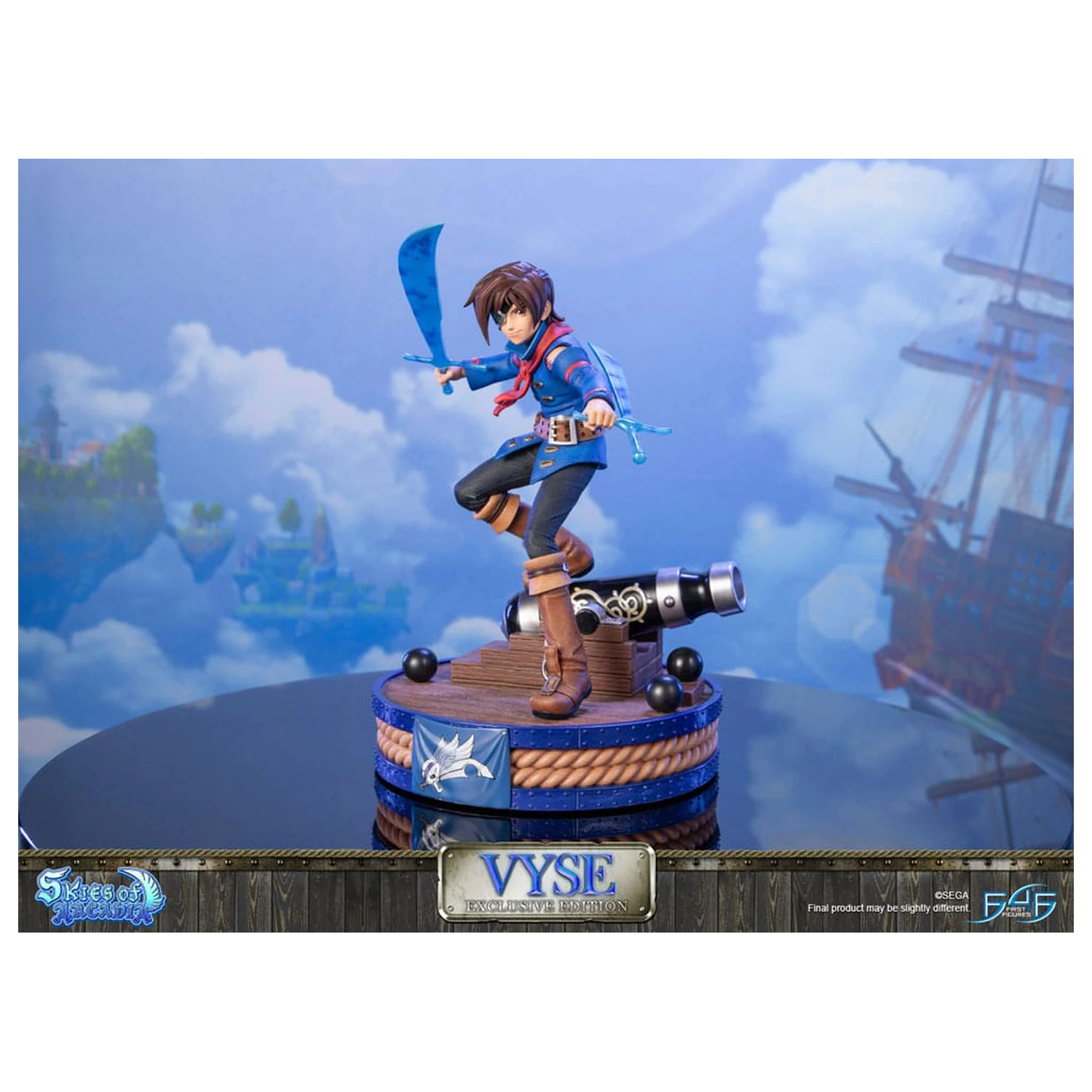Skies of Arcadia szobor figura Vyse Exkluzív Edition 31 cm termékfotó