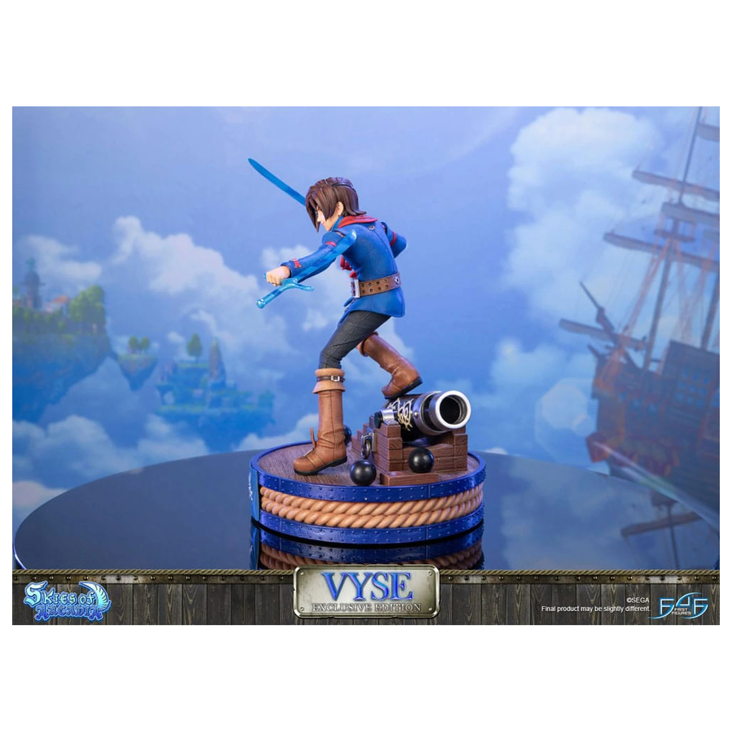 Skies of Arcadia szobor figura Vyse Exkluzív Edition 31 cm termékfotó
