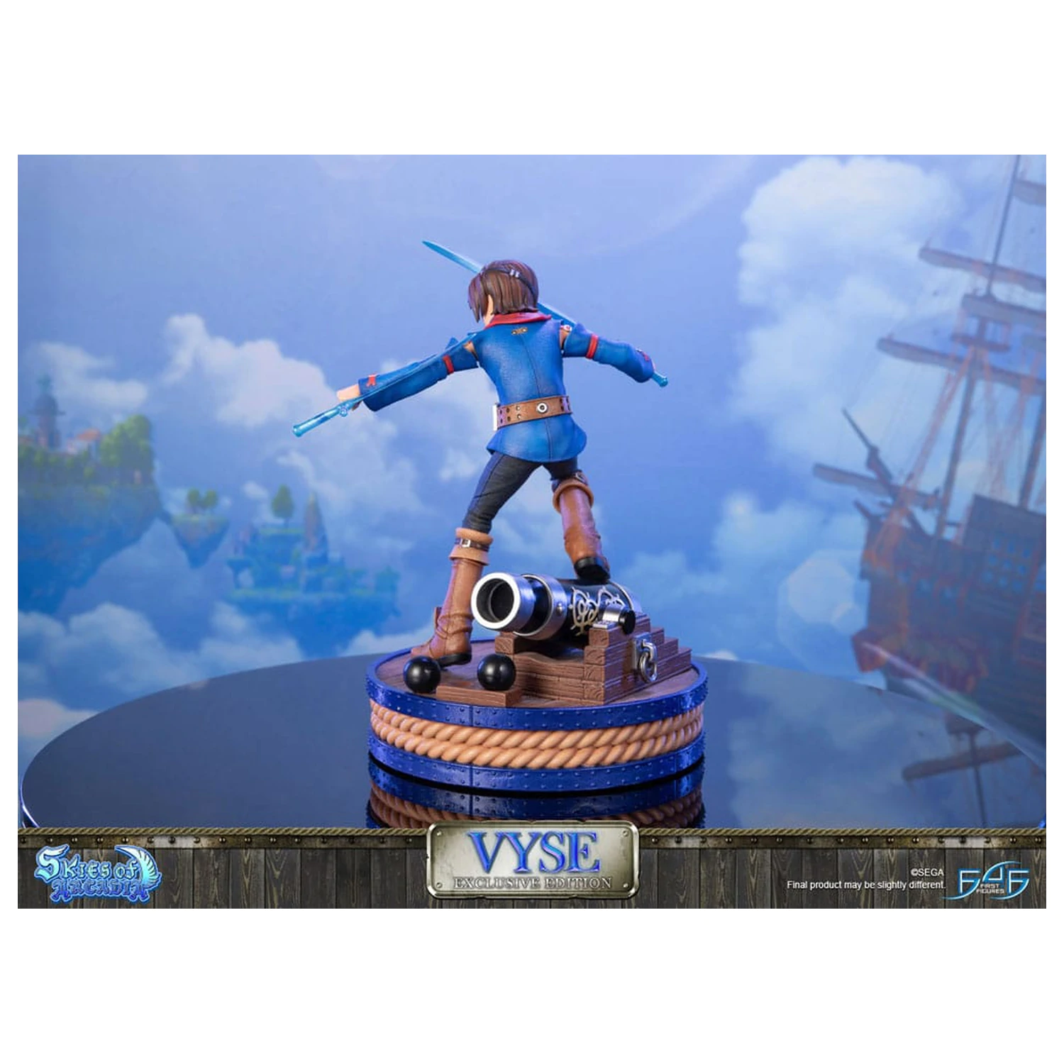 Skies of Arcadia szobor figura Vyse Exkluzív Edition 31 cm termékfotó