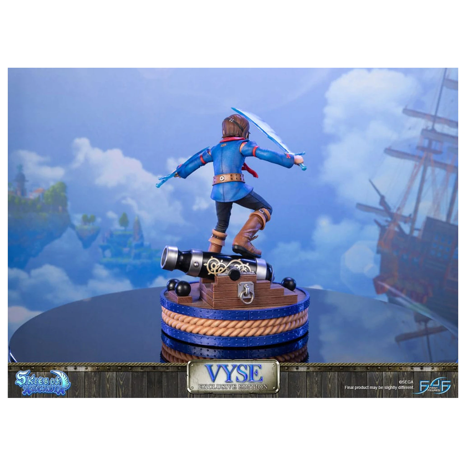 Skies of Arcadia szobor figura Vyse Exkluzív Edition 31 cm termékfotó