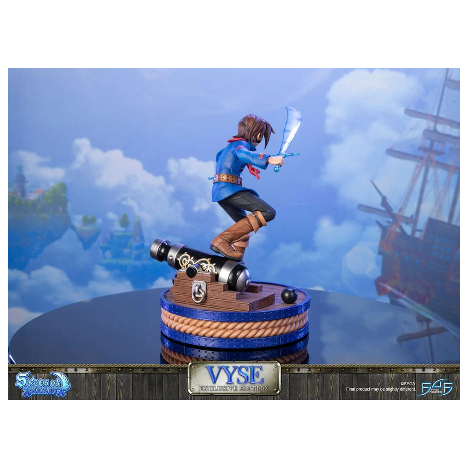 Skies of Arcadia szobor figura Vyse Exkluzív Edition 31 cm termékfotó