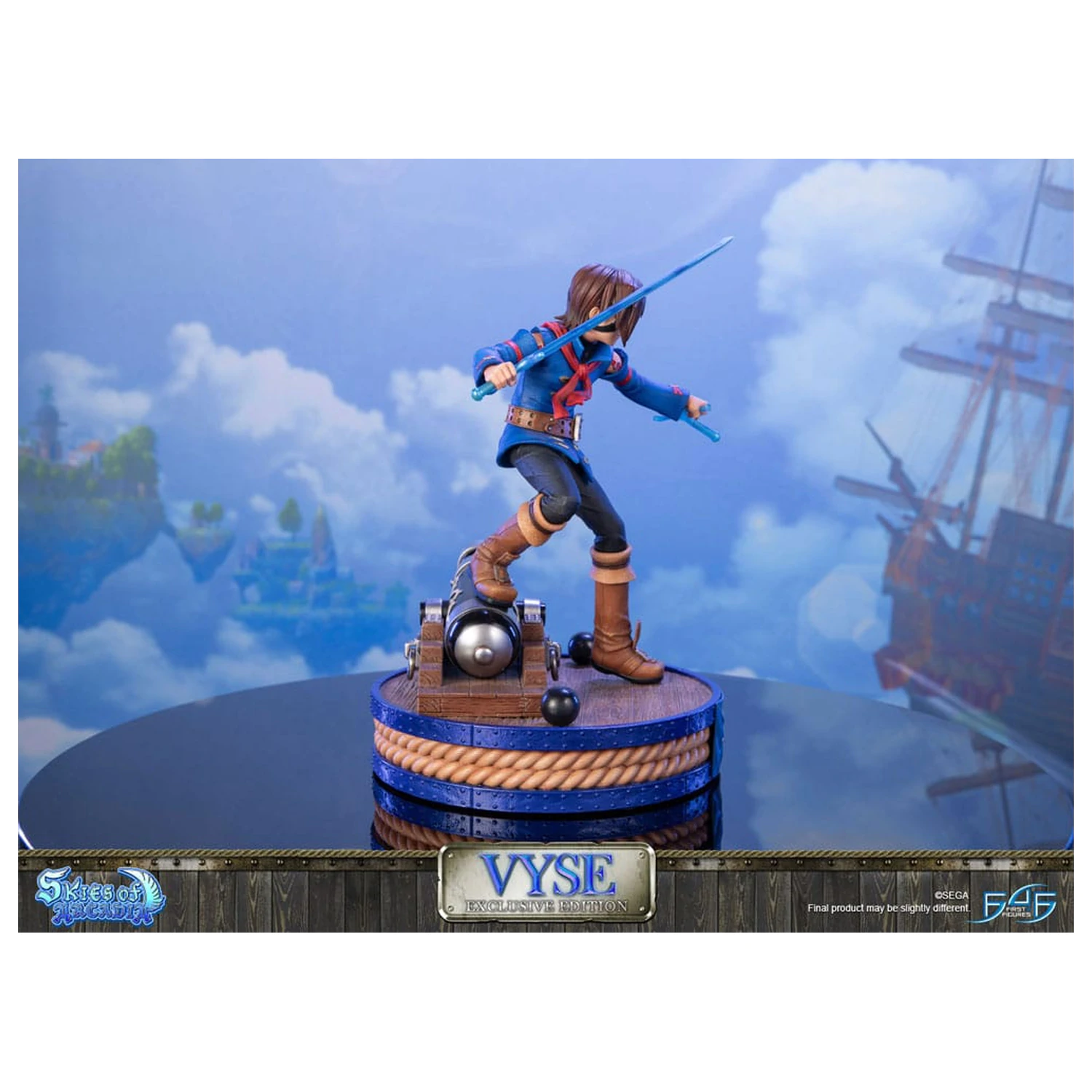 Skies of Arcadia szobor figura Vyse Exkluzív Edition 31 cm termékfotó