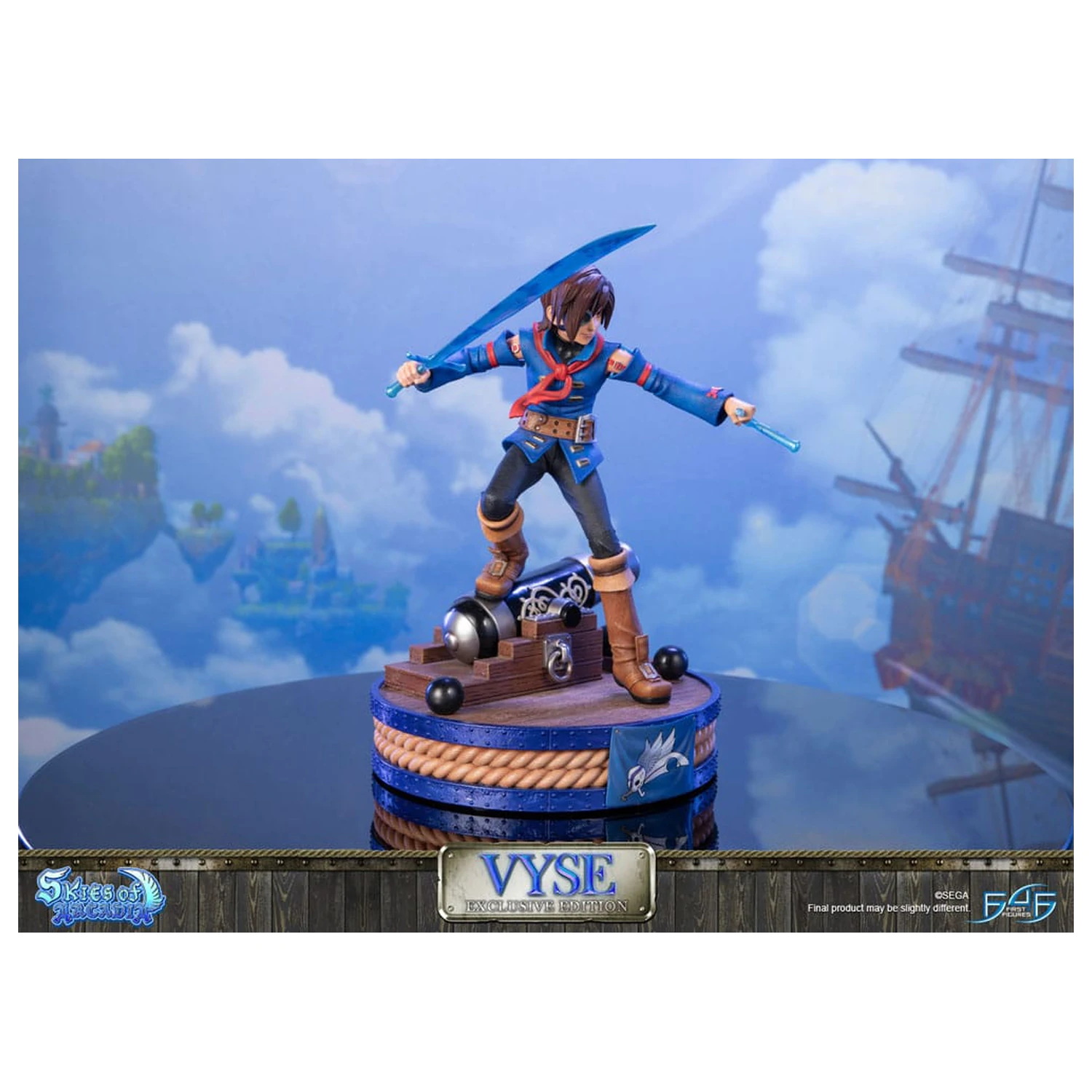 Skies of Arcadia szobor figura Vyse Exkluzív Edition 31 cm termékfotó