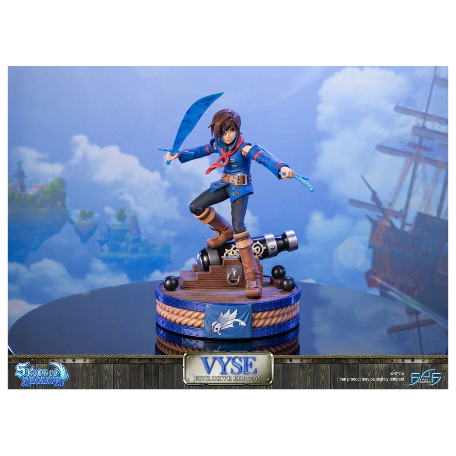 Skies of Arcadia szobor figura Vyse Exkluzív Edition 31 cm termékfotó