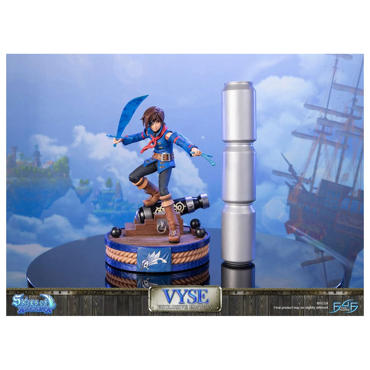 Skies of Arcadia szobor figura Vyse Exkluzív Edition 31 cm termékfotó
