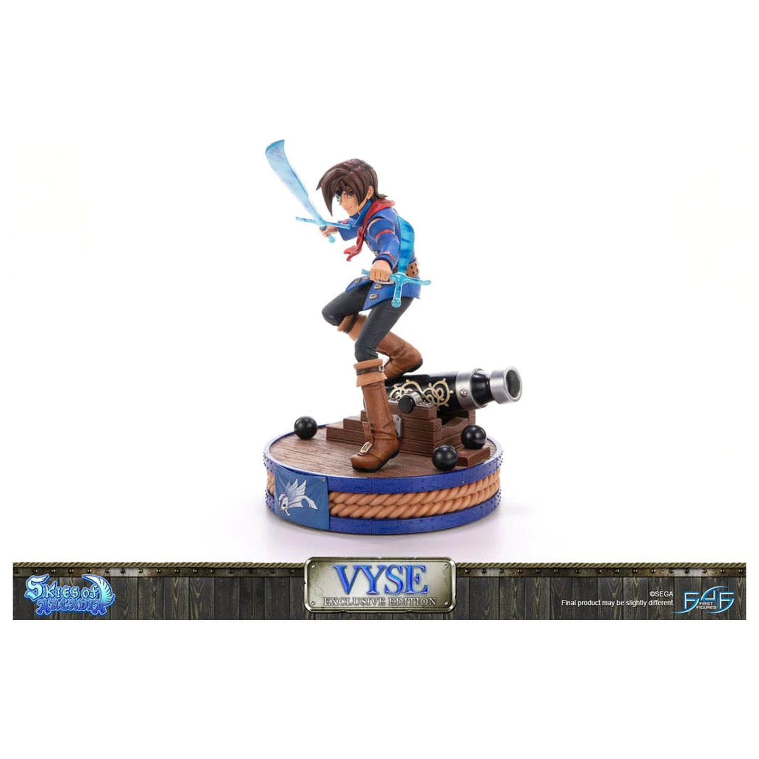 Skies of Arcadia szobor figura Vyse Exkluzív Edition 31 cm termékfotó