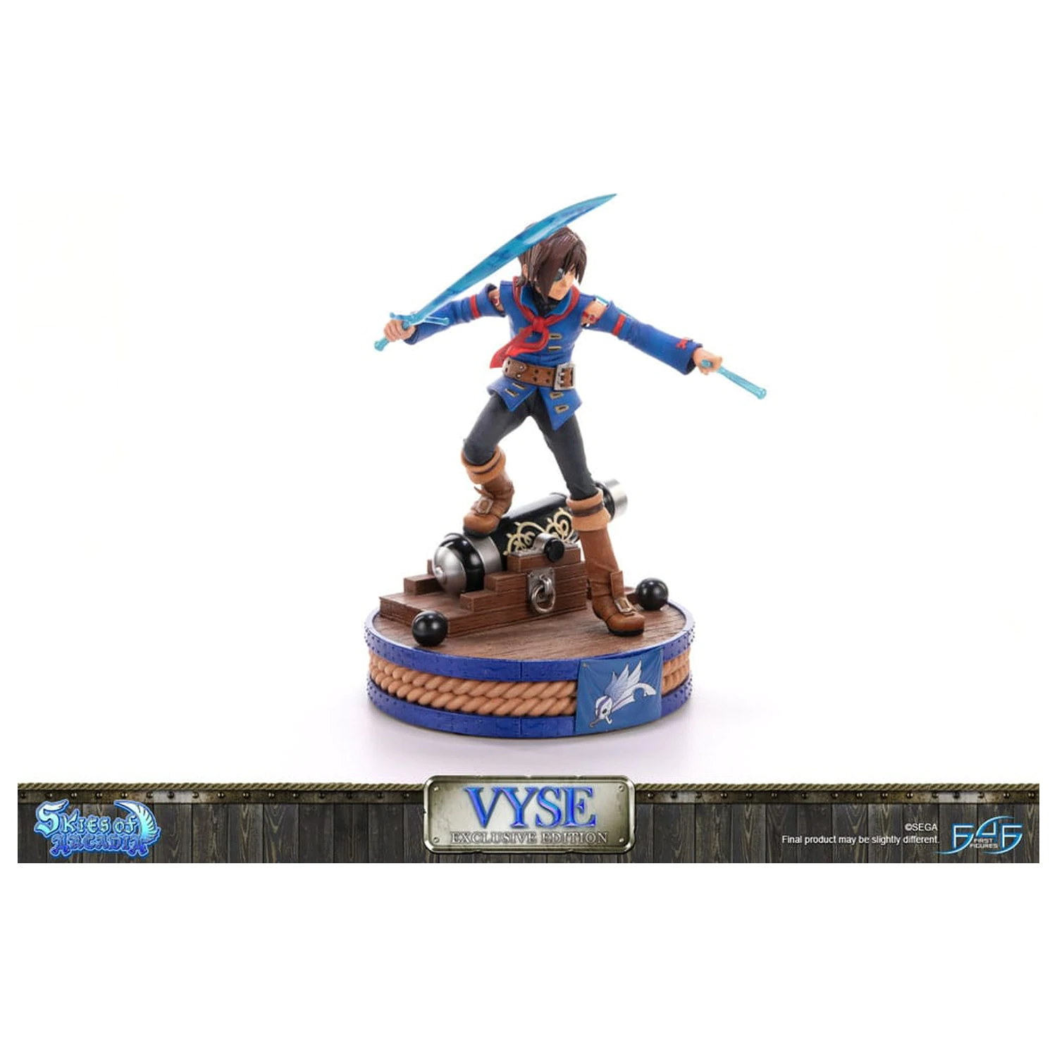Skies of Arcadia szobor figura Vyse Exkluzív Edition 31 cm termékfotó