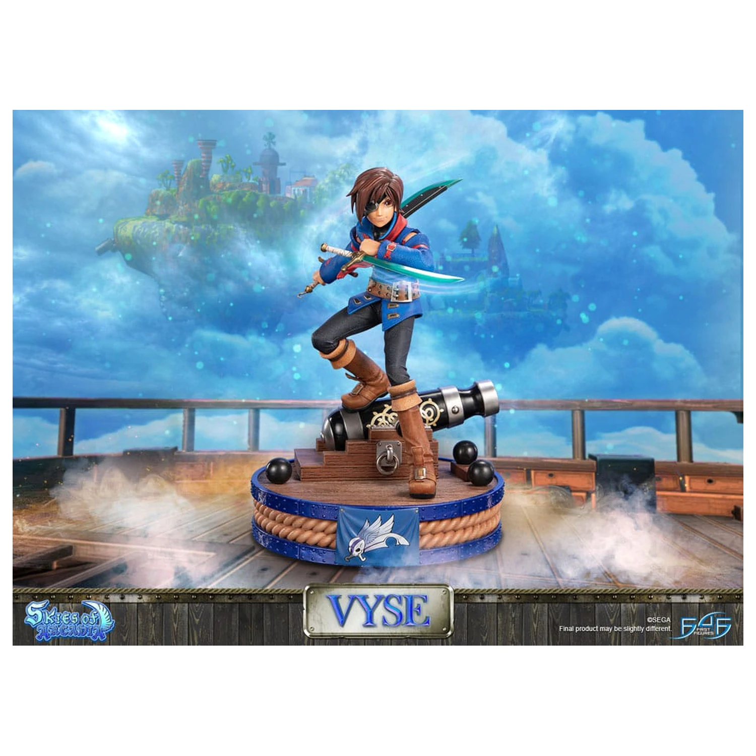 Skies of Arcadia Vyse Standard Edition szobor figura 31 cm termékfotó