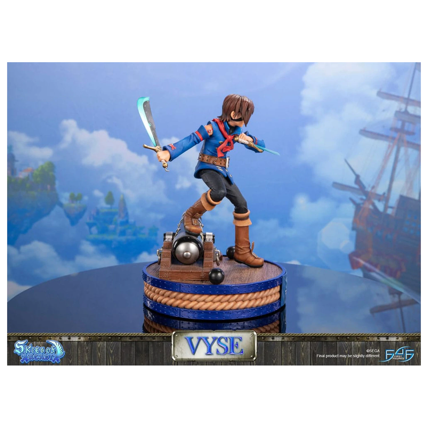 Skies of Arcadia Vyse Standard Edition szobor figura 31 cm termékfotó