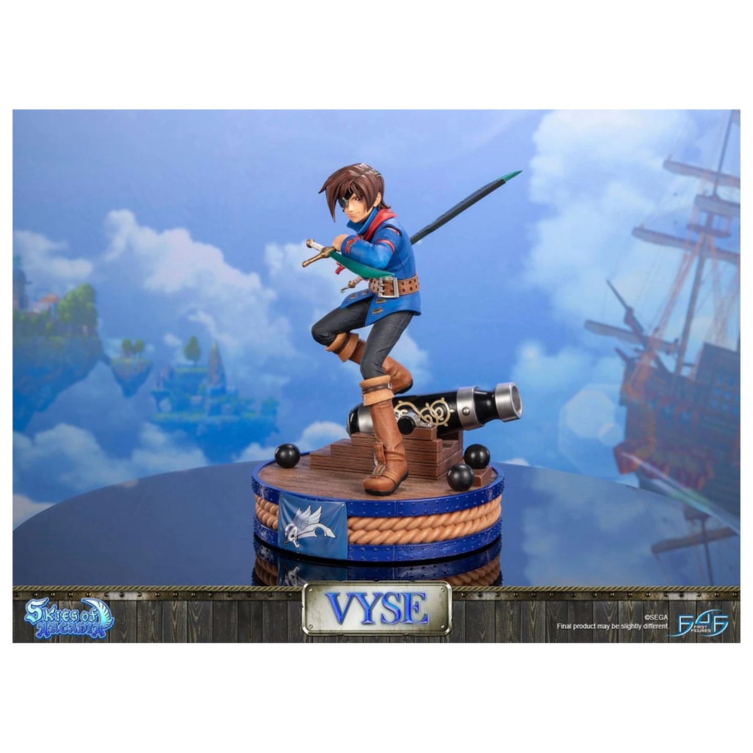 Skies of Arcadia Vyse Standard Edition szobor figura 31 cm termékfotó