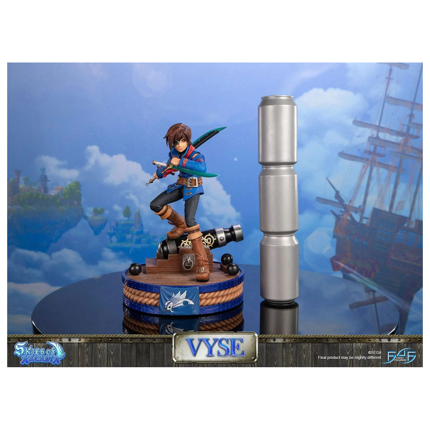 Skies of Arcadia Vyse Standard Edition szobor figura 31 cm termékfotó