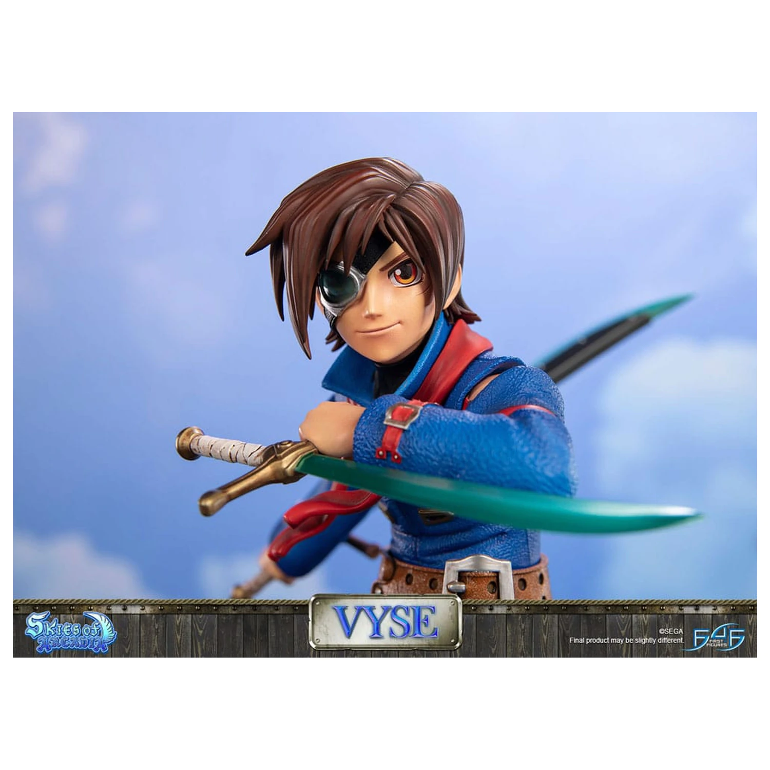 Skies of Arcadia Vyse Standard Edition szobor figura 31 cm termékfotó