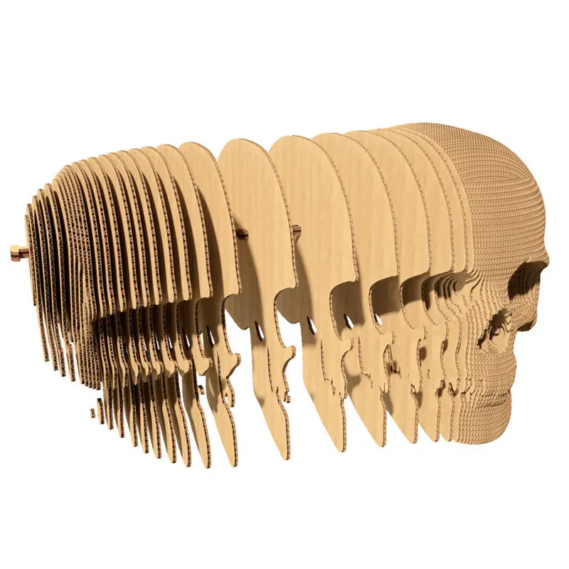 Skull cartonic 3D puzzle 72db-os termékfotó