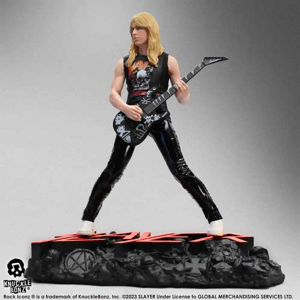 Slayer Rock Iconz 1/9 Jeff Hanneman II szobor figura 22 cm termékfotó