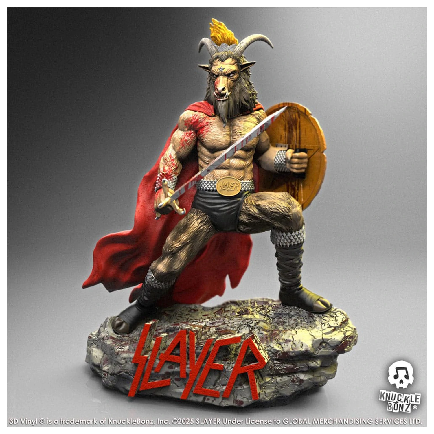 Slayer Show No Mercy Minotaur 3D Vinyl szobor figura 22 cm termékfotó