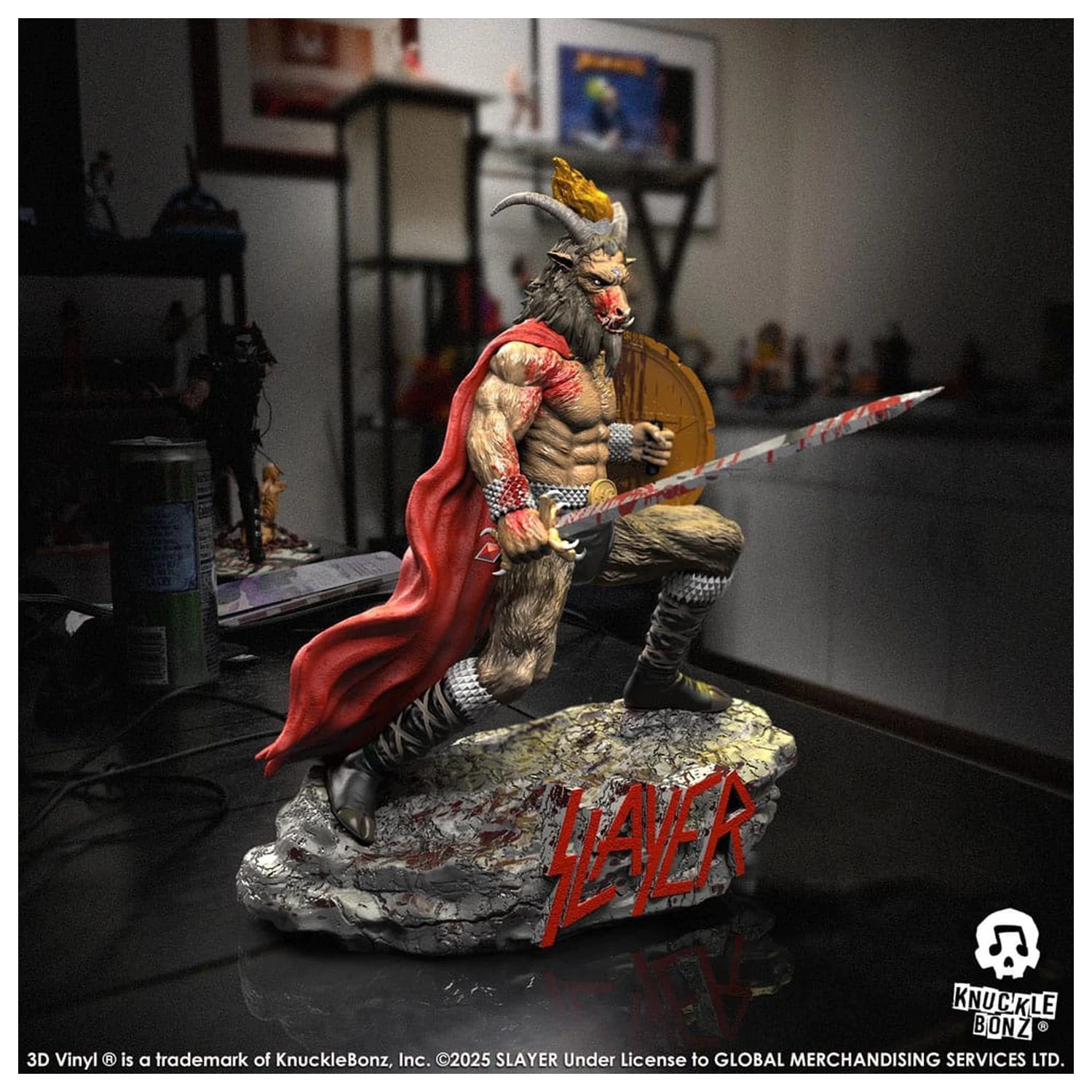 Slayer Show No Mercy Minotaur 3D Vinyl szobor figura 22 cm termékfotó