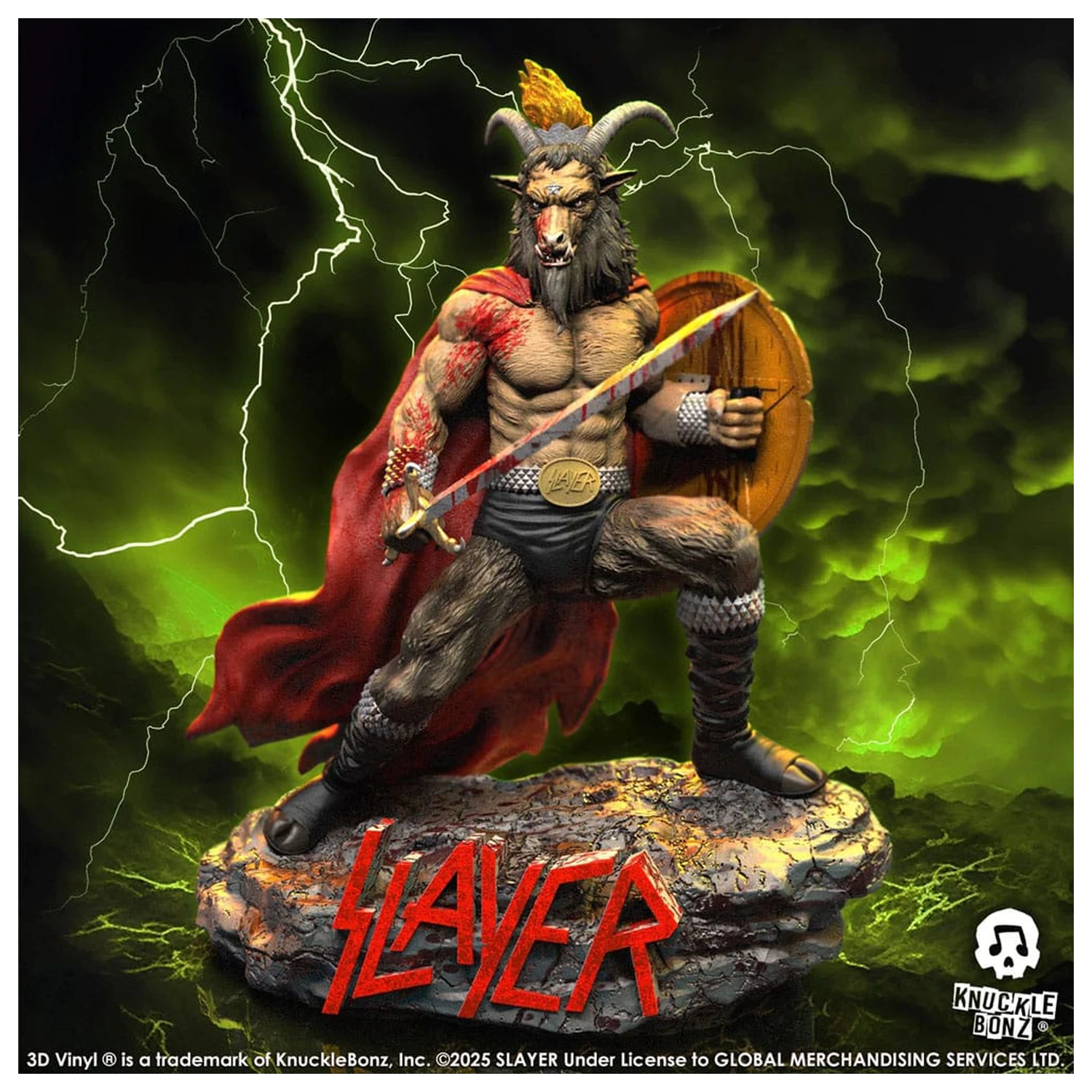 Slayer Show No Mercy Minotaur 3D Vinyl szobor figura 22 cm termékfotó