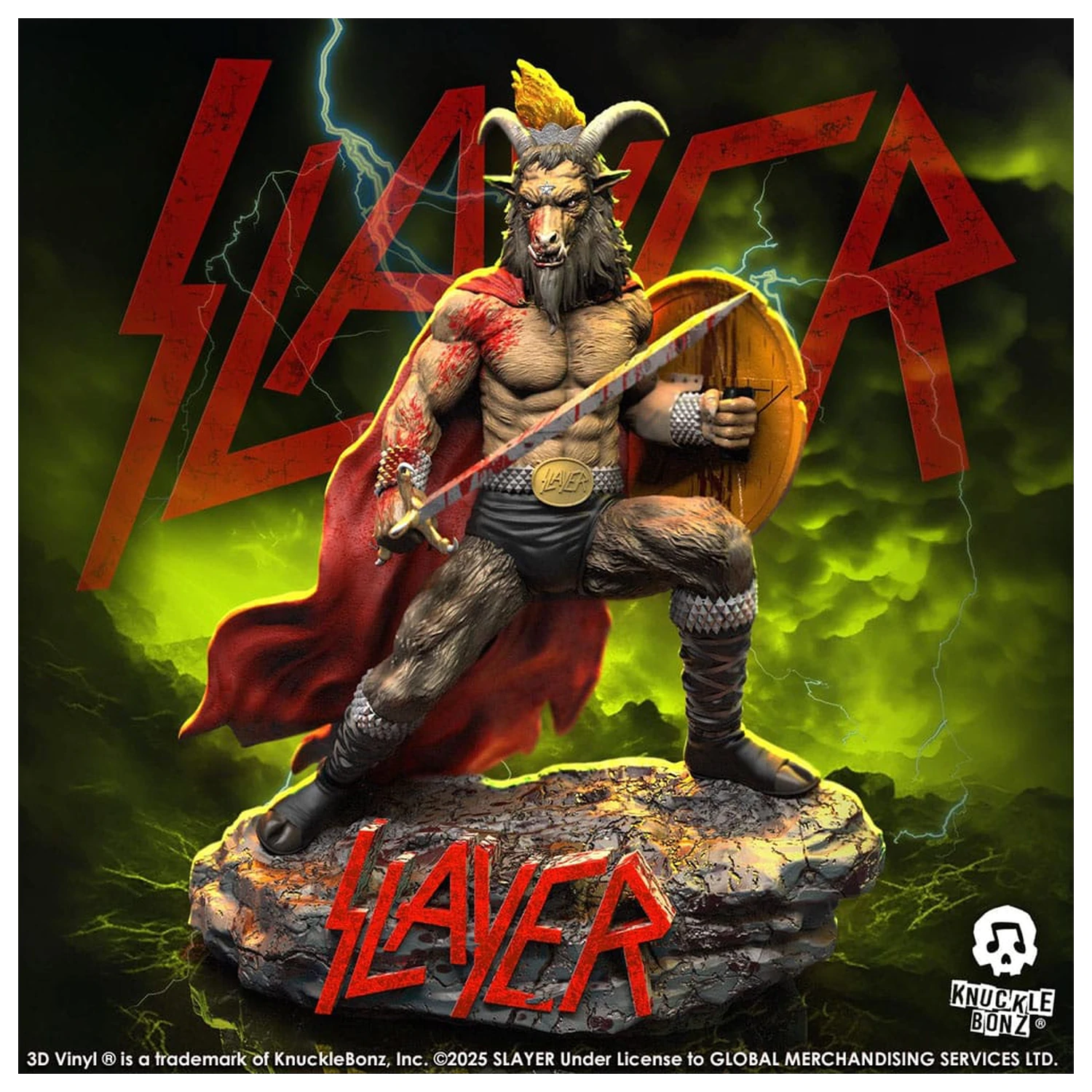 Slayer Show No Mercy Minotaur 3D Vinyl szobor figura 22 cm termékfotó
