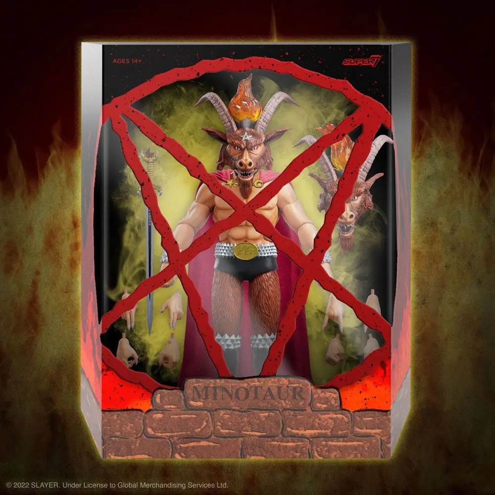 Slayer Ultimates akciófigura Show No Mercy Minotaur 18 cm termékfotó