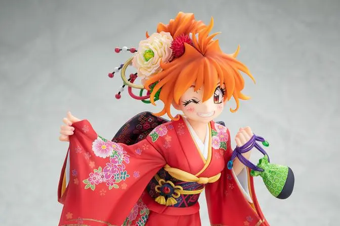 Slayers 1/7 Lina Inverse Kimono Ver. PVC szobor figura 25 cm termékfotó