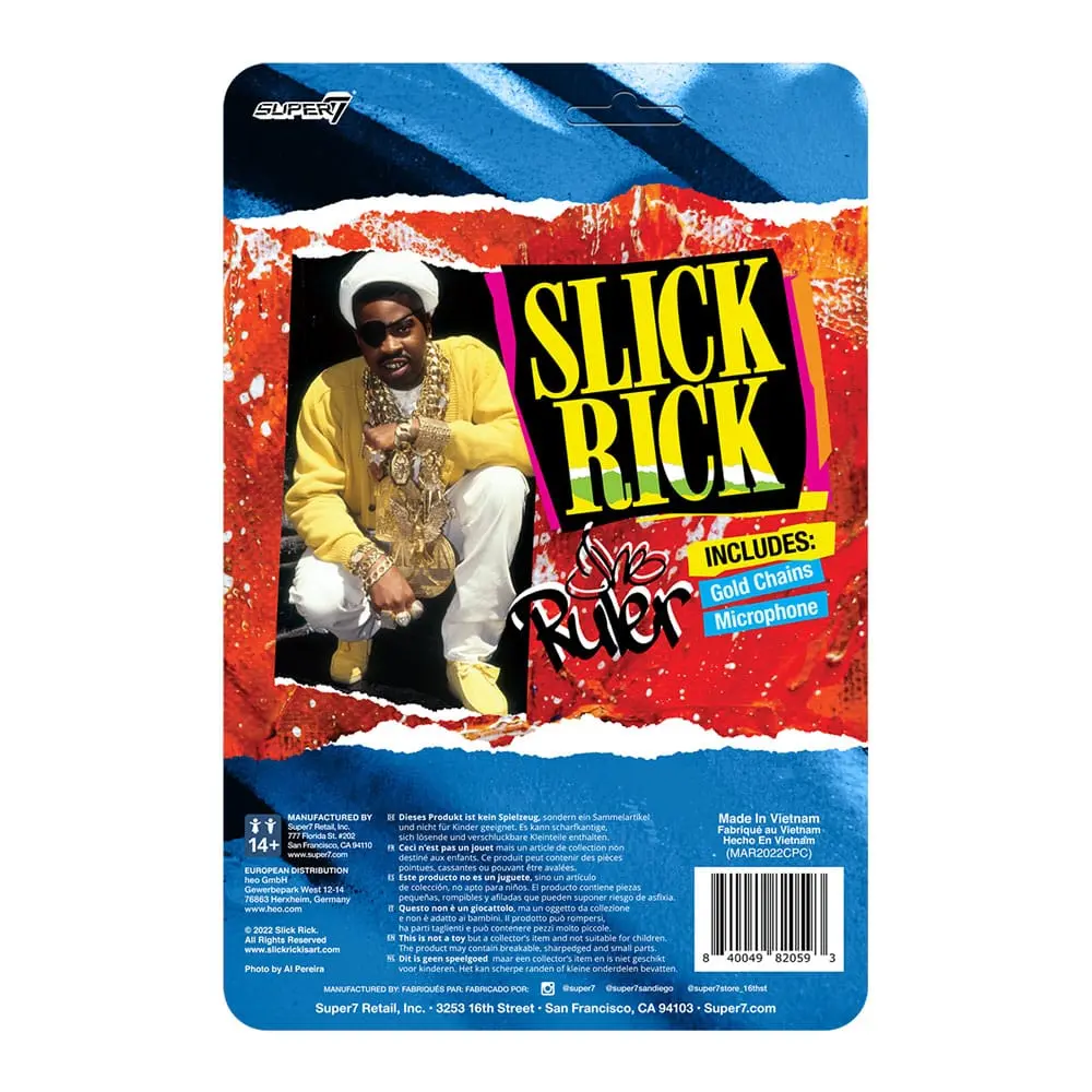 Slick Rick ReAction Slick Rick Ruler akciófigura 10 cm termékfotó