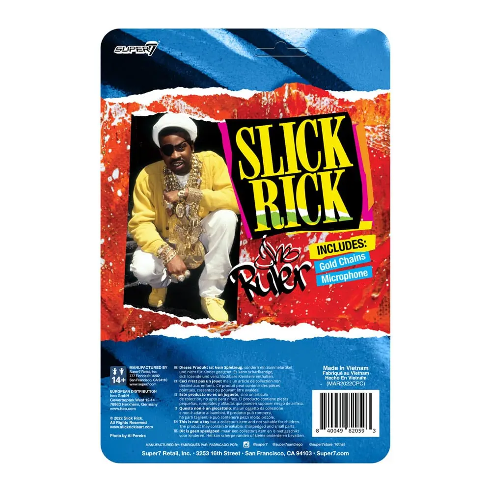 Slick Rick ReAction Slick Rick Ruler akciófigura 10 cm termékfotó