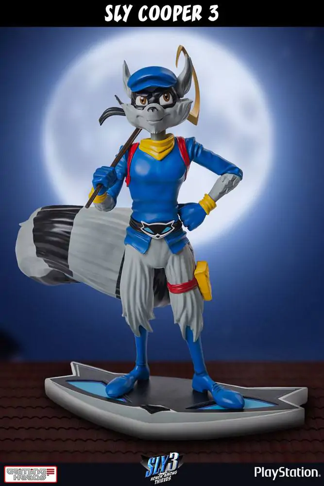 Sly Cooper 3 1/6 Sly Cooper Classic szobor figura 41 cm termékfotó