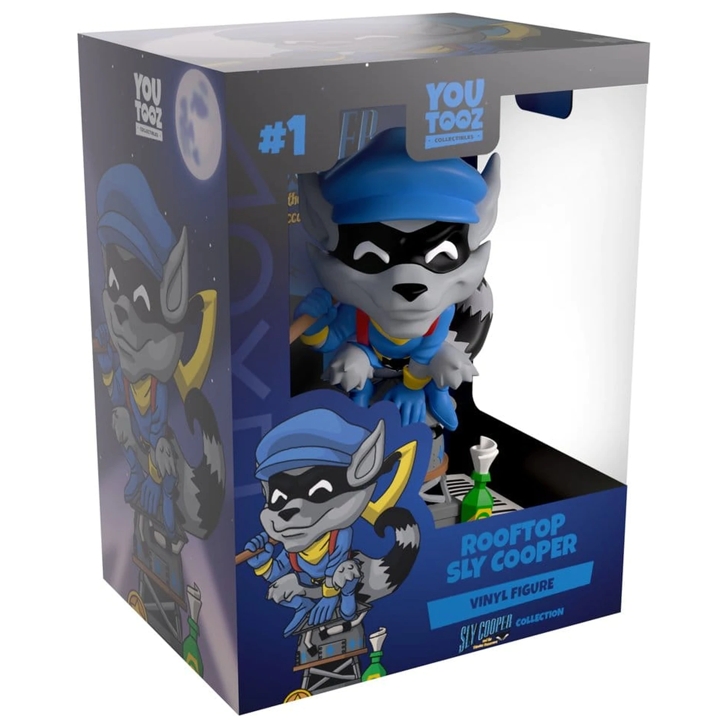 Sly Cooper Vinyl figura Rooftop Sly Cooper 13 cm termékfotó