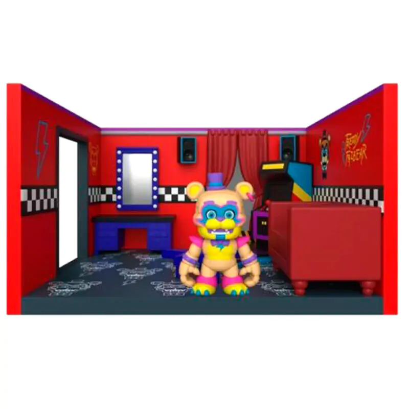 Snaps! figura Five Night at Freddys Glamrock Freddy with Dressing Room termékfotó