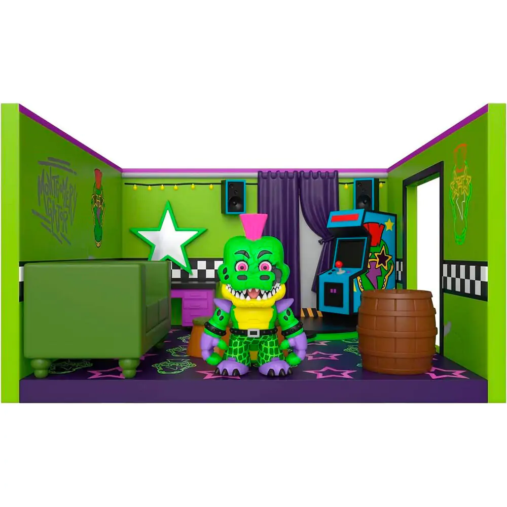 Snaps! figura Five Night at Freddys Montgomery Gator with Dressing Room termékfotó
