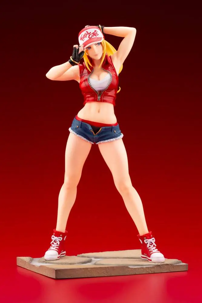 SNK Heroines Bishoujo 1/7 Tag Team Frenzy Terry Bogard Bonus Edition PVC szobor figura 23 cm termékfotó