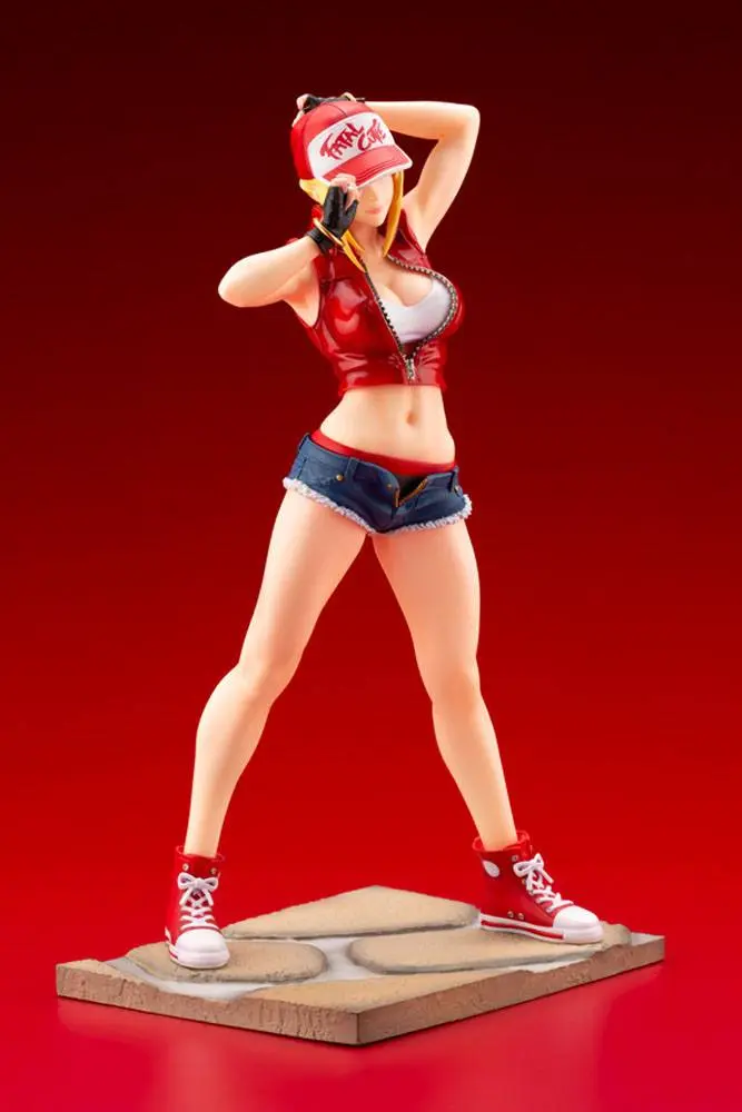 SNK Heroines Bishoujo 1/7 Tag Team Frenzy Terry Bogard Bonus Edition PVC szobor figura 23 cm termékfotó