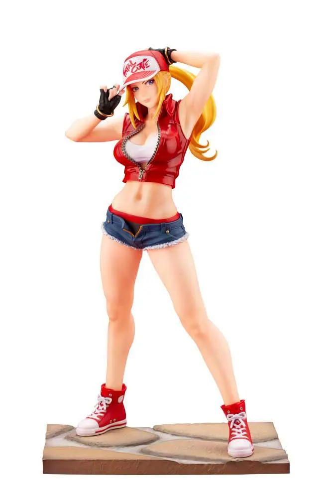 SNK Heroines Bishoujo 1/7 Tag Team Frenzy Terry Bogard Bonus Edition PVC szobor figura 23 cm termékfotó