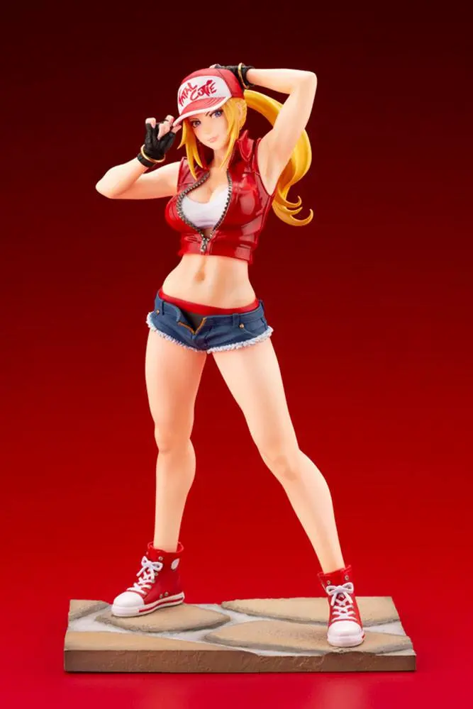 SNK Heroines Bishoujo 1/7 Tag Team Frenzy Terry Bogard Bonus Edition PVC szobor figura 23 cm termékfotó