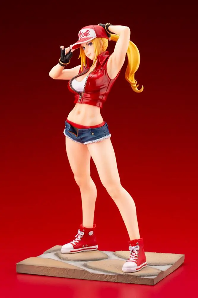 SNK Heroines Bishoujo 1/7 Tag Team Frenzy Terry Bogard Bonus Edition PVC szobor figura 23 cm termékfotó