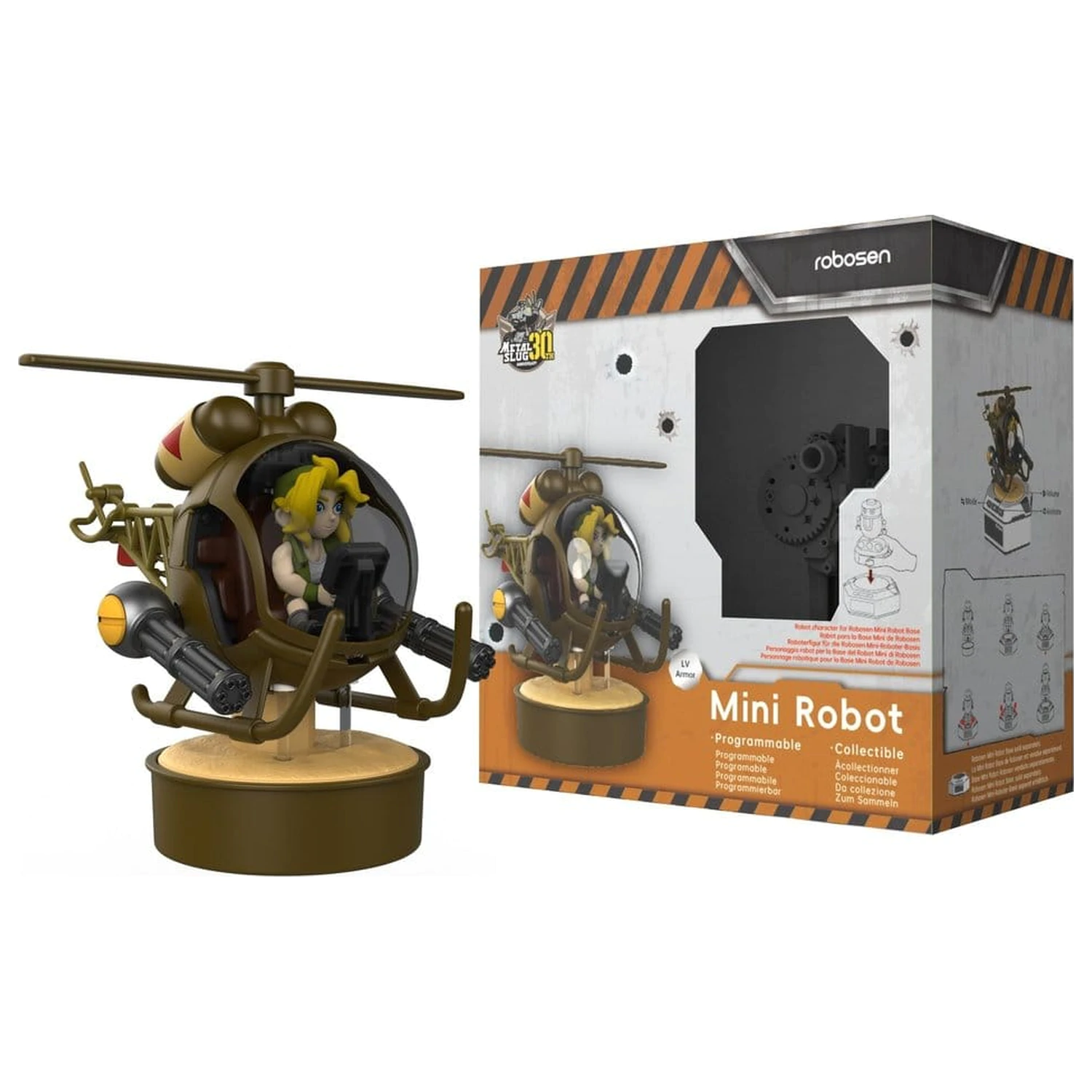 SNK Metal Slug Series Slug Copter interaktív robot 12 cm termékfotó