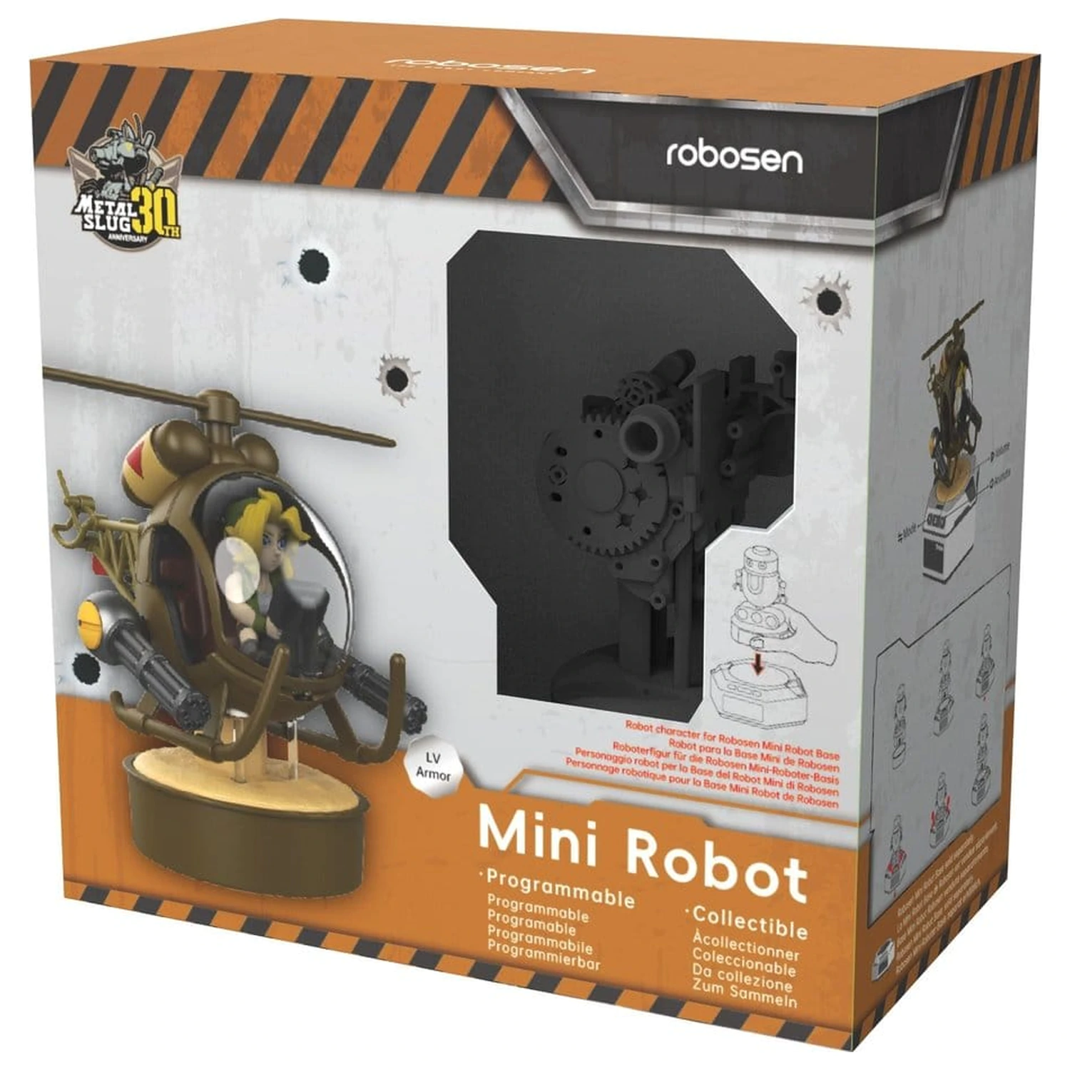 SNK Metal Slug Series Slug Copter interaktív robot 12 cm termékfotó