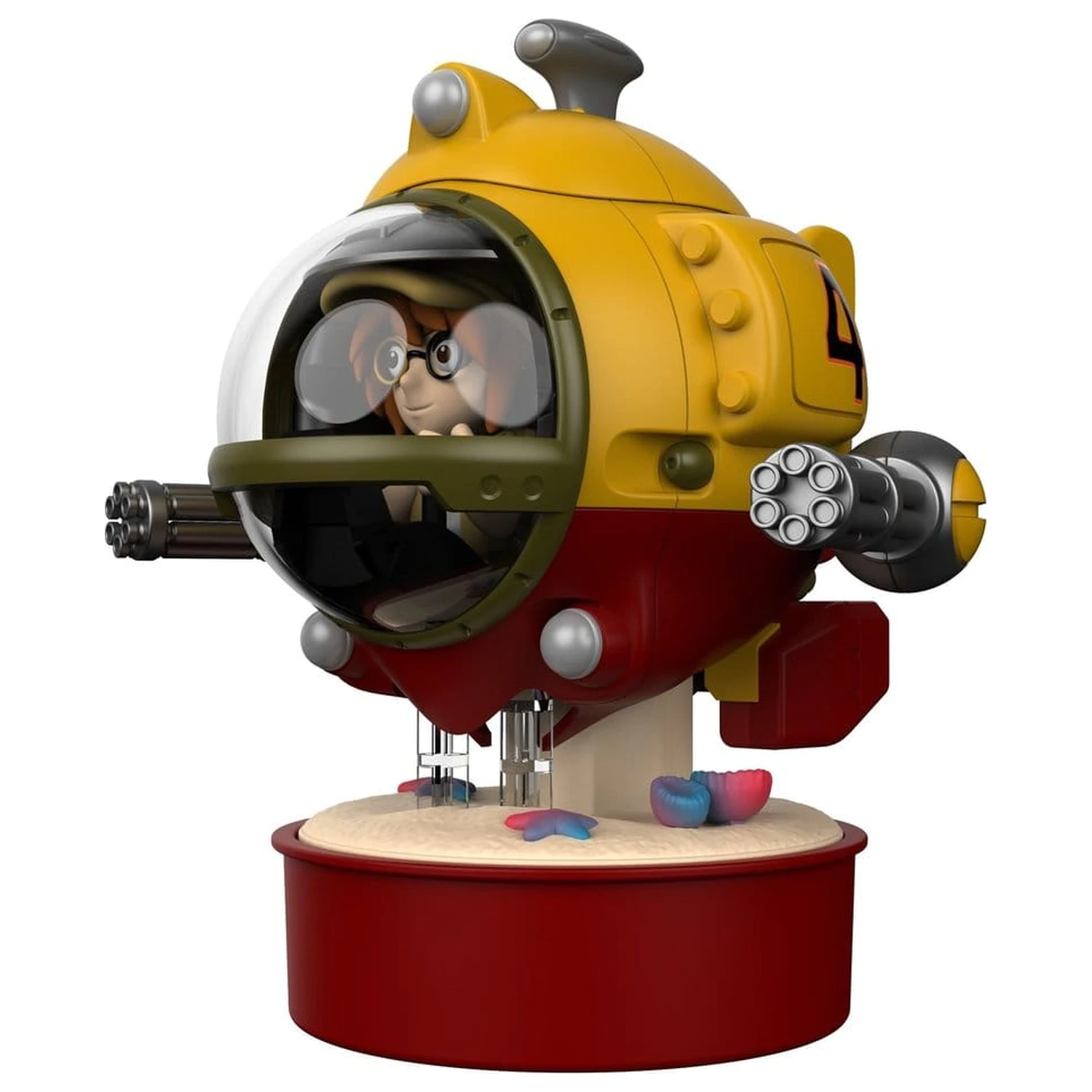 SNK Metal Slug Series Slug Mariner interaktív robot 12 cm termékfotó