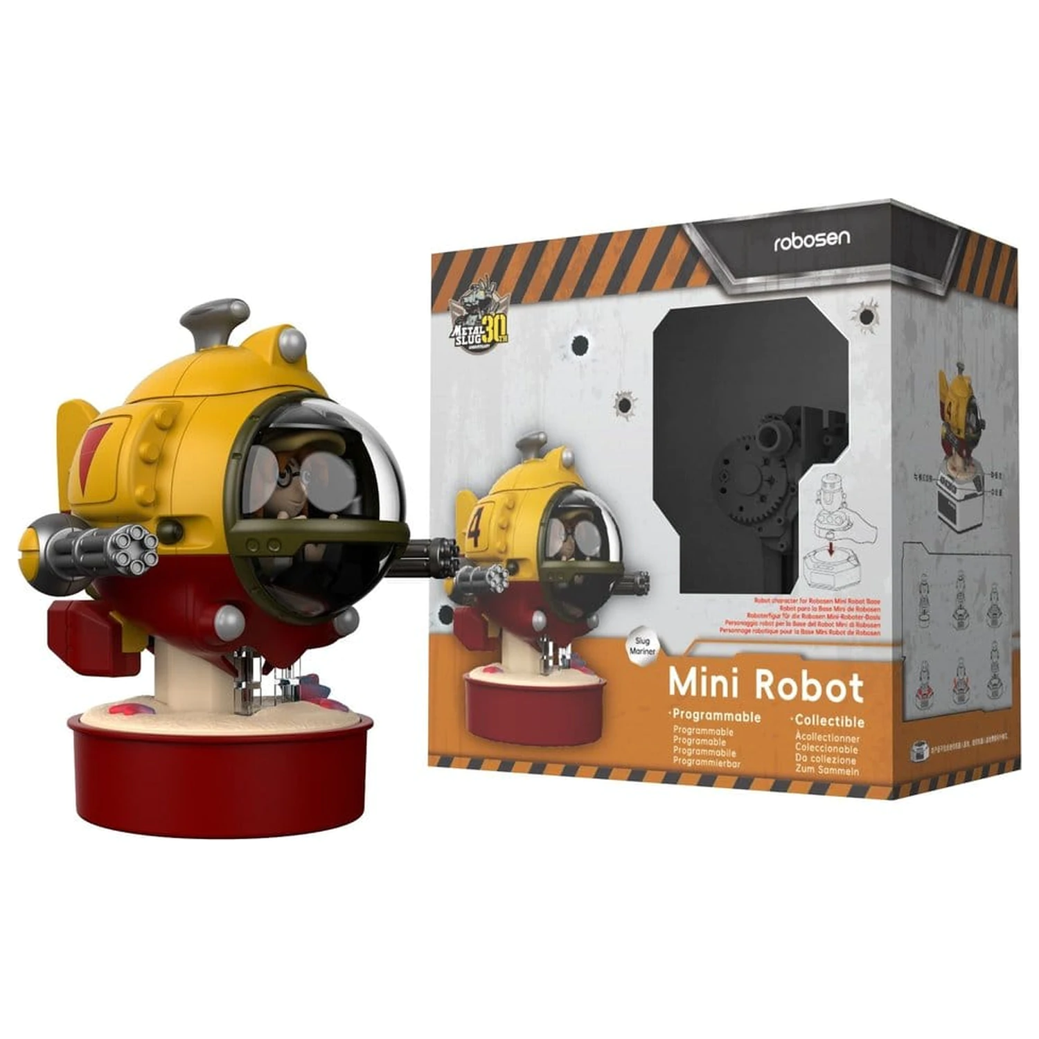 SNK Metal Slug Series Slug Mariner interaktív robot 12 cm termékfotó