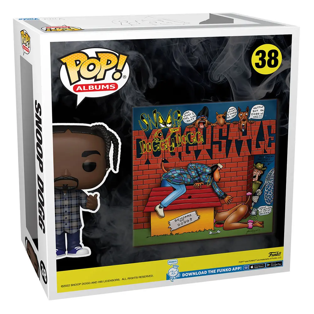 Snoop Dogg Funko POP! Albums Vinyl figura Snoop Dogg Doggystyle 9 cm termékfotó