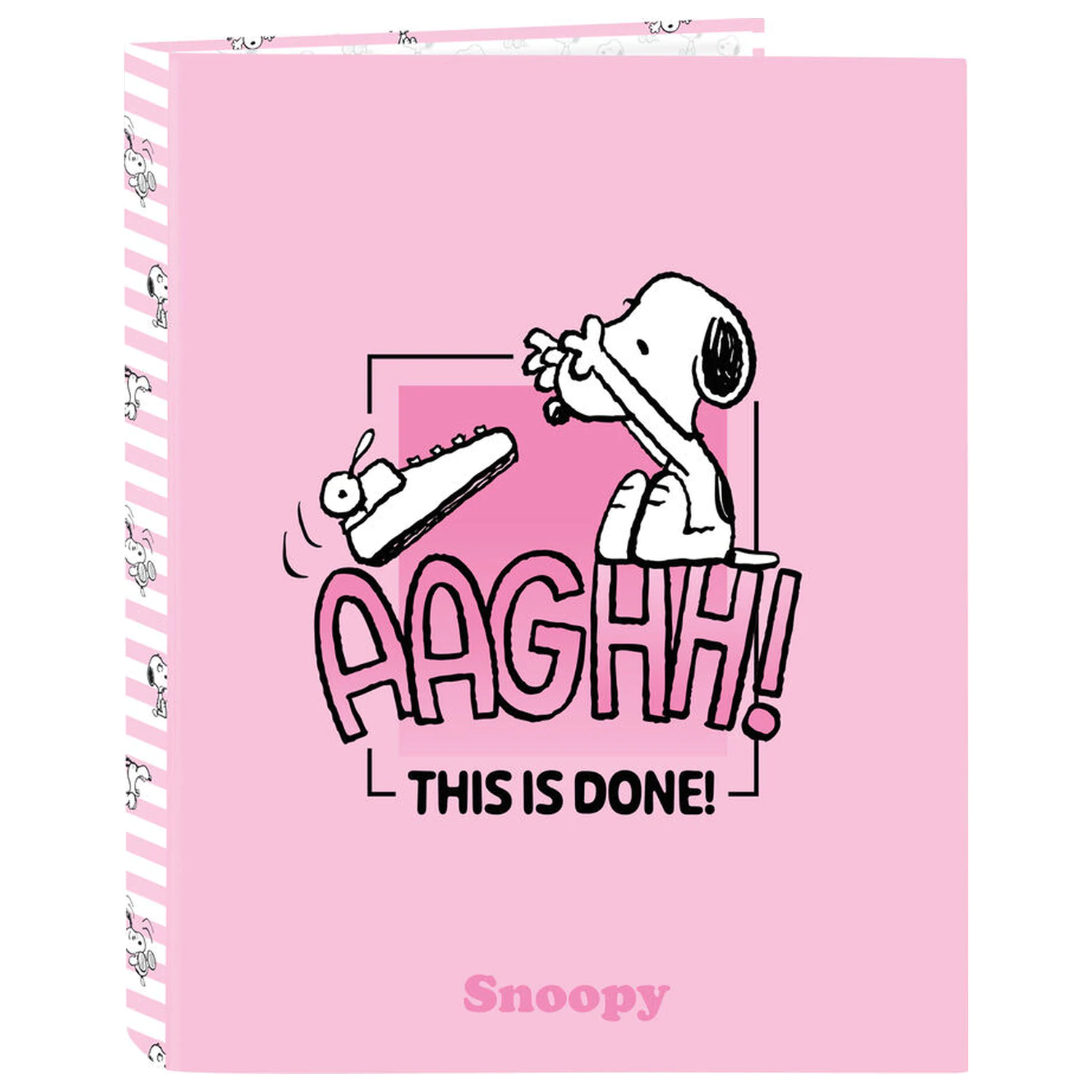 Snoopy A4 gyűrűs irattartó mappa termékfotó